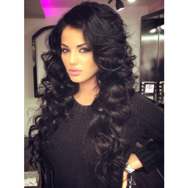 Deep Body Wave Indian Remy Hair Improved 360°Anatomic Lace Wigs,150% Thick  Density ,Pre-Plucked 