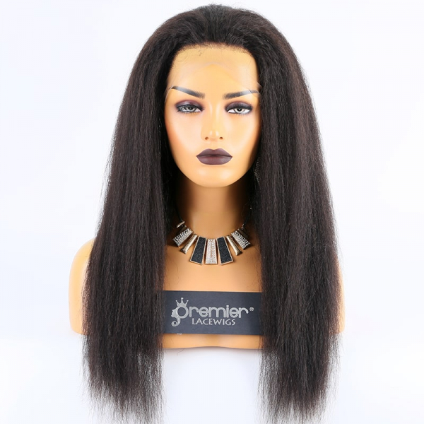 Indian Remy Hair Full Lace Wigs Kinky 