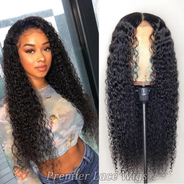 Wet Wavy Hair Full Lace Wig Indian Remy 