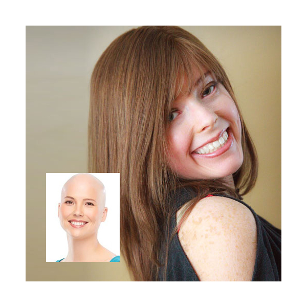 Alopecia Totalis Women's Wigs,100% Virgin Human Hair Full Lace Straight  