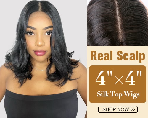 Silk Top Lace Front Wigs