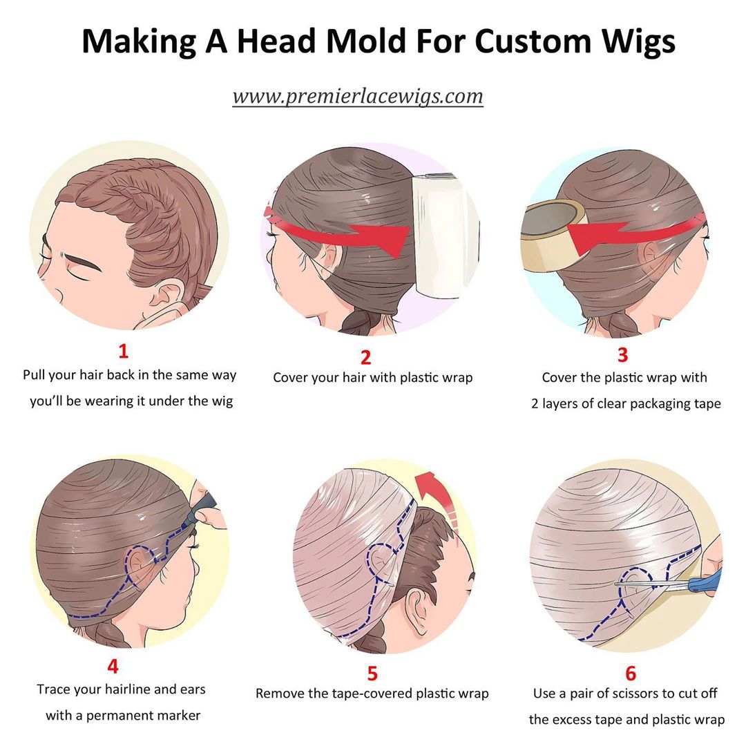 How To Make A Head Mold For Custom Lace Wigs