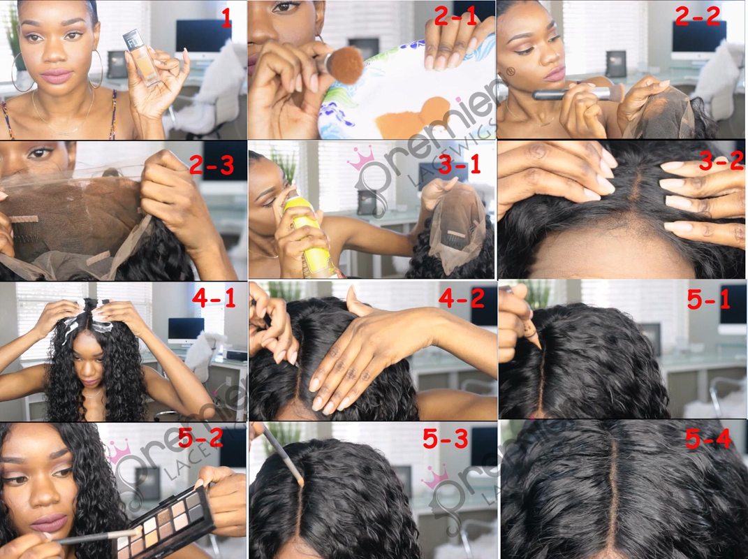 How To Make the Knots Invisible without Bleach or Dye