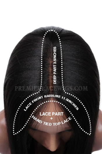 Affordable lace part wig 