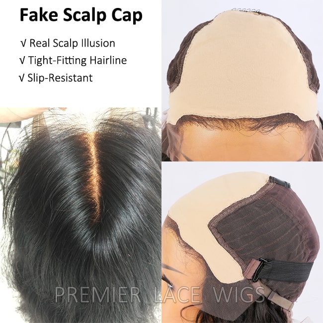 Fake Scalp Bald Cap